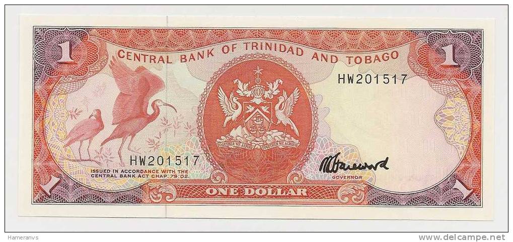 Trinidad E Tobago 1 Dollaro 1985 UNC - P.36c - Trinidad & Tobago