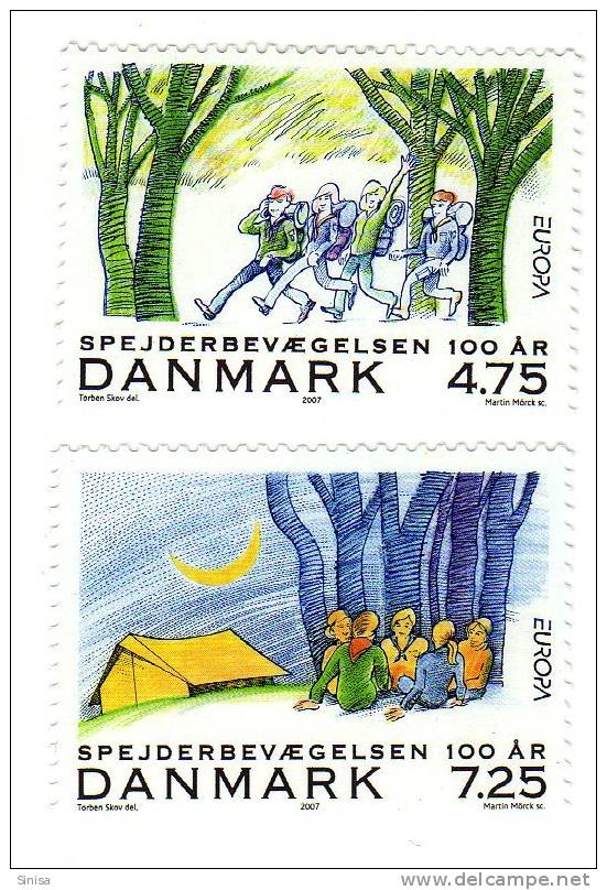 Denmark / Europa / Scouts - Unused Stamps