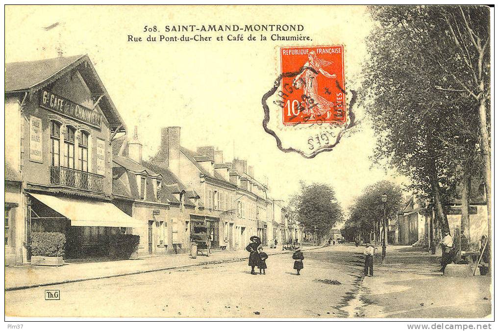 SAINT AMAND - Rue Du Pont Du Cher - Saint-Amand-Montrond