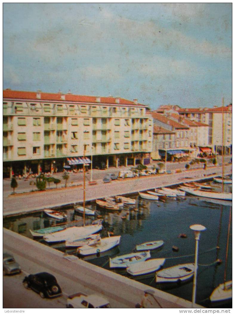 CPSM -83-VAR-LA SEYNE-LE PORT-AVEC DES VOITURES DONT 2CH JAUNE ET NOIR-3 PHOTOS DE LA CARTE - La Seyne-sur-Mer