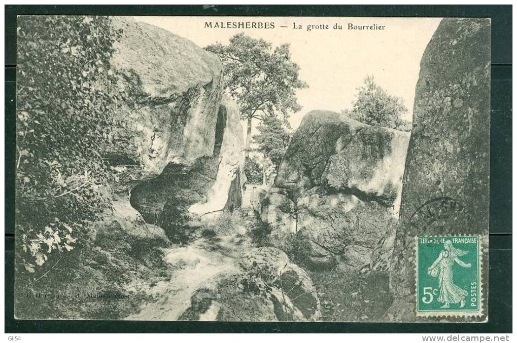 Malesherbes La Grotte Du Bourrelier  - Qj141 - Malesherbes