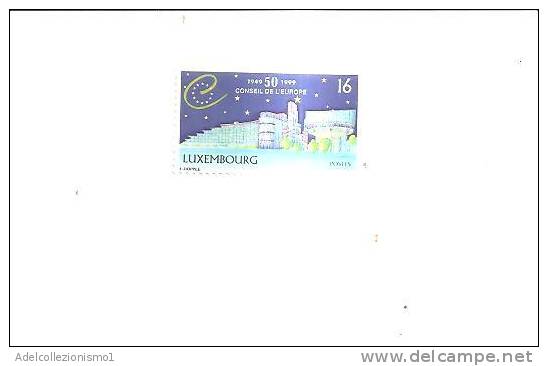 40980)francobolli Lussemburgo Serie 1999 - 50° Ann. Conf. Europea - Dentellati - Neufs