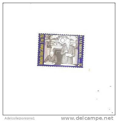 40987)francobolli Lussemburgo Serie 2000 - 50° Ann. Conf. Europea - Dentellati - Unused Stamps