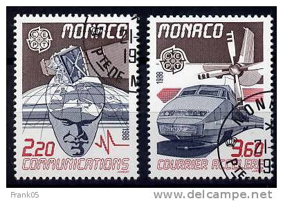 Monaco 1988 Satz/set EUROPA Used / Gestempelt - 1988