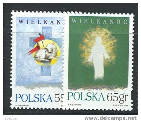 POLAND 1998 EASTER SET  MNH - Pâques