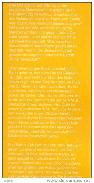 Bildband Fussball-WM 2006 In Deutschland Plus 1.Satz BRD 2324/8 A 24€ Torschuß Jubel Team Book And Soccer Set Of Germany - 2006 – Duitsland