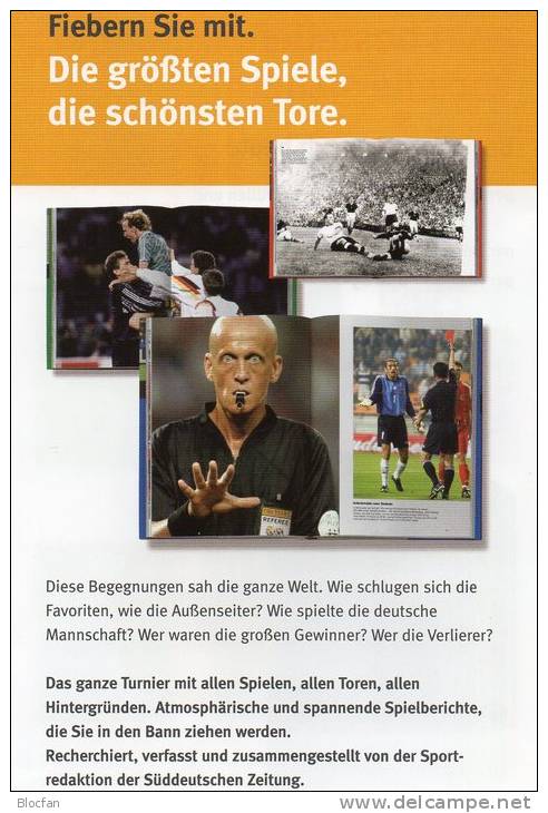 Bildband Fussball-WM 2006 in Deutschland plus 1.Satz BRD 2324/8 A 24€ Torschuß Jubel Team book and soccer set of Germany