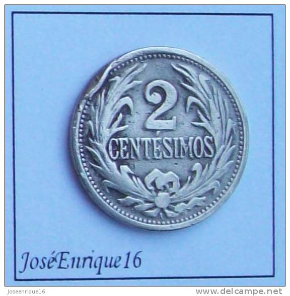 MONEDA - URUGUAY 1936 2 CENTESIMOS - Uruguay