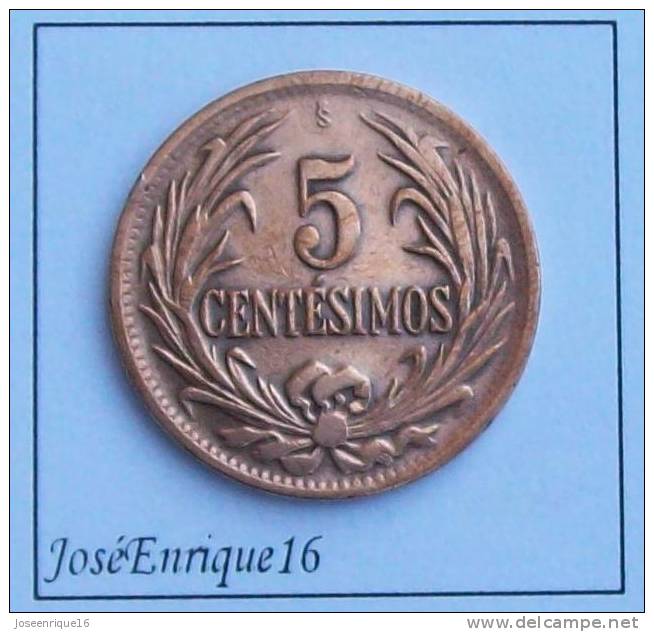 1946 5 CENTESIMOS URUGUAY MONEDA - Uruguay