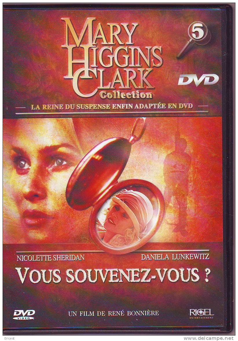 -- DVD MARY HIGGINS CLARK COLLECTION N°5 VOUS SOUVENEZ-VOUS ? - TV-Serien