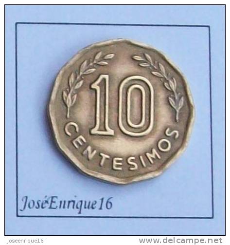 MONEDA CABALLO URUGUAY 10 CENTESIMOS 1977 - Uruguay