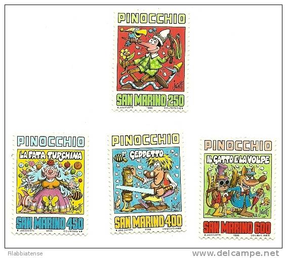 1990 - 1296/99 C. Collodi   +++++++ - Unused Stamps