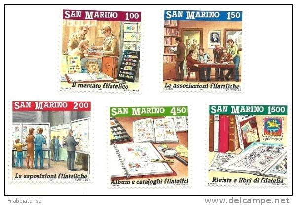 1991 - 1311/15 Invito Alla Filatelia    +++++++ - Unused Stamps