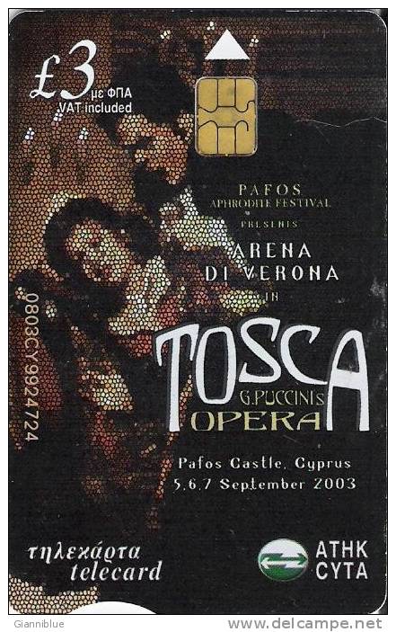 Cyprus - Tosca - 08/03 - 50.000 - Zypern