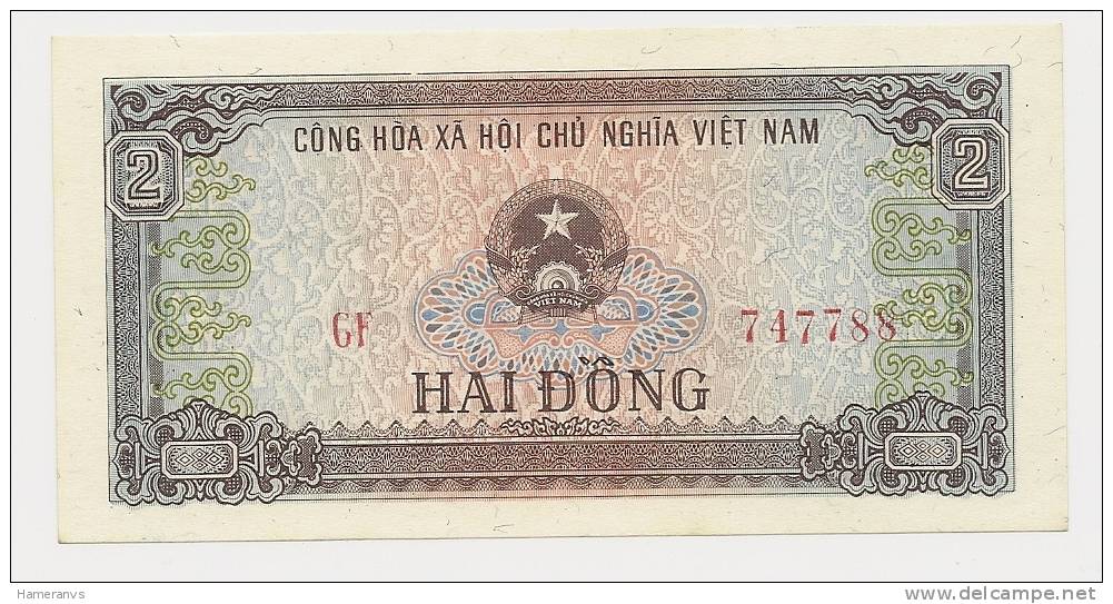 Viet Nam 2 Dong 1980 UNC - P.85a - Viêt-Nam