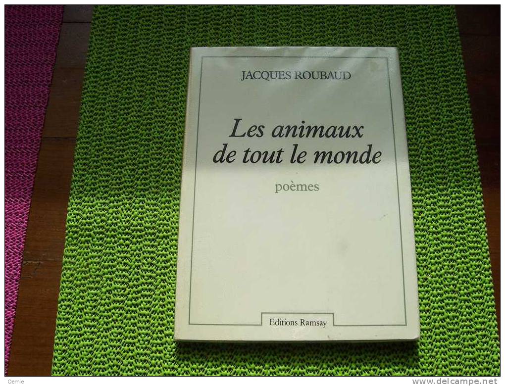 LES ANIMAUX  DE TOUT LE MONDE - Autores Franceses