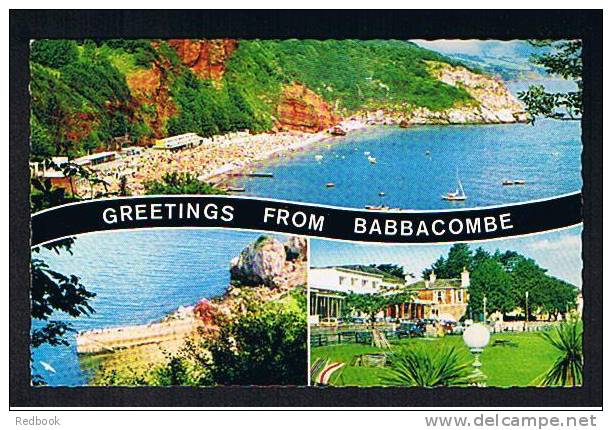 3 Multiview Postcards Brixham Torbay Torquay Babbacombe Exmouth Devon - Ref 523 - Torquay