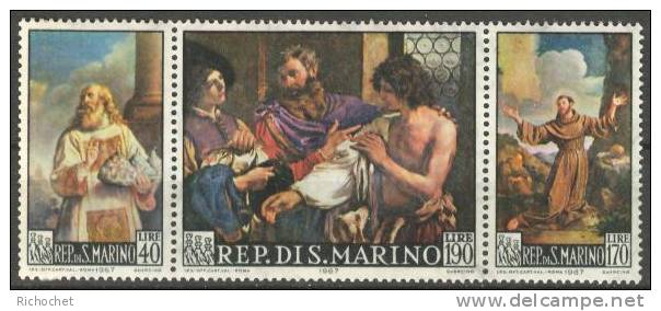 Saint-Marin N° 694 à 696 ** - Unused Stamps