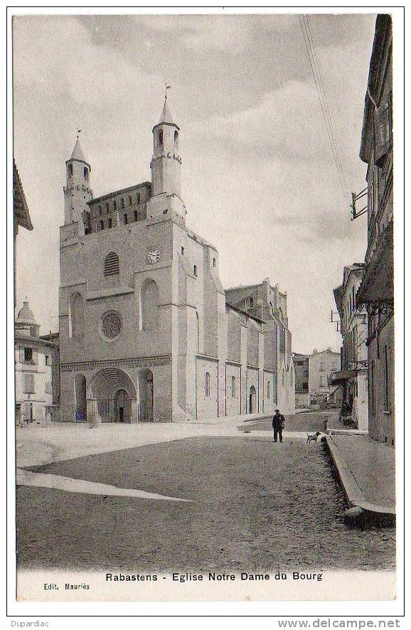 81 - Tarn /  RABASTENS -- Eglise Notre Dame Du Bourg - Rabastens