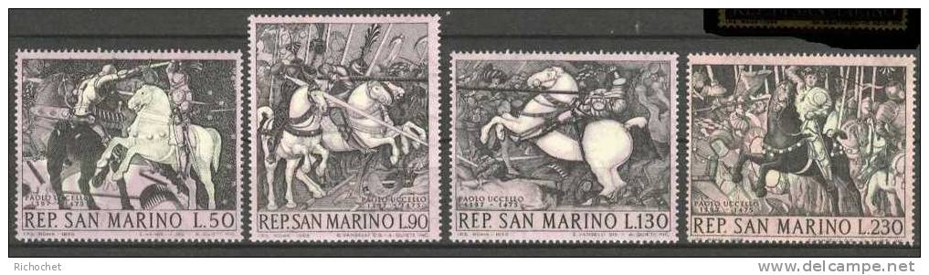 Saint-Marin N° 721 à 724 ** - Unused Stamps