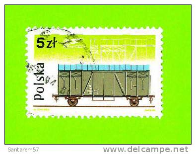 Timbre Oblitéré Used Stamp Selo Carimbado POLSKA 5 Zloty POLOGNE POLAND 1985 - Used Stamps