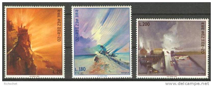 Saint-Marin N° 743 à 745 ** - Unused Stamps
