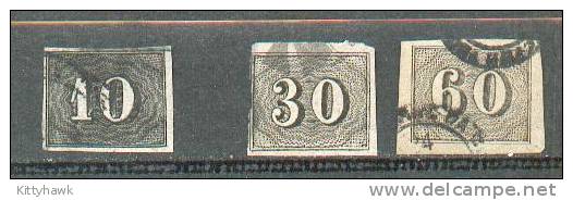 BRES 17 - YT 11-13-14 Obli - Used Stamps