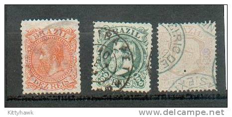 BRES 20 - YT 51-54-55 Obli - Used Stamps