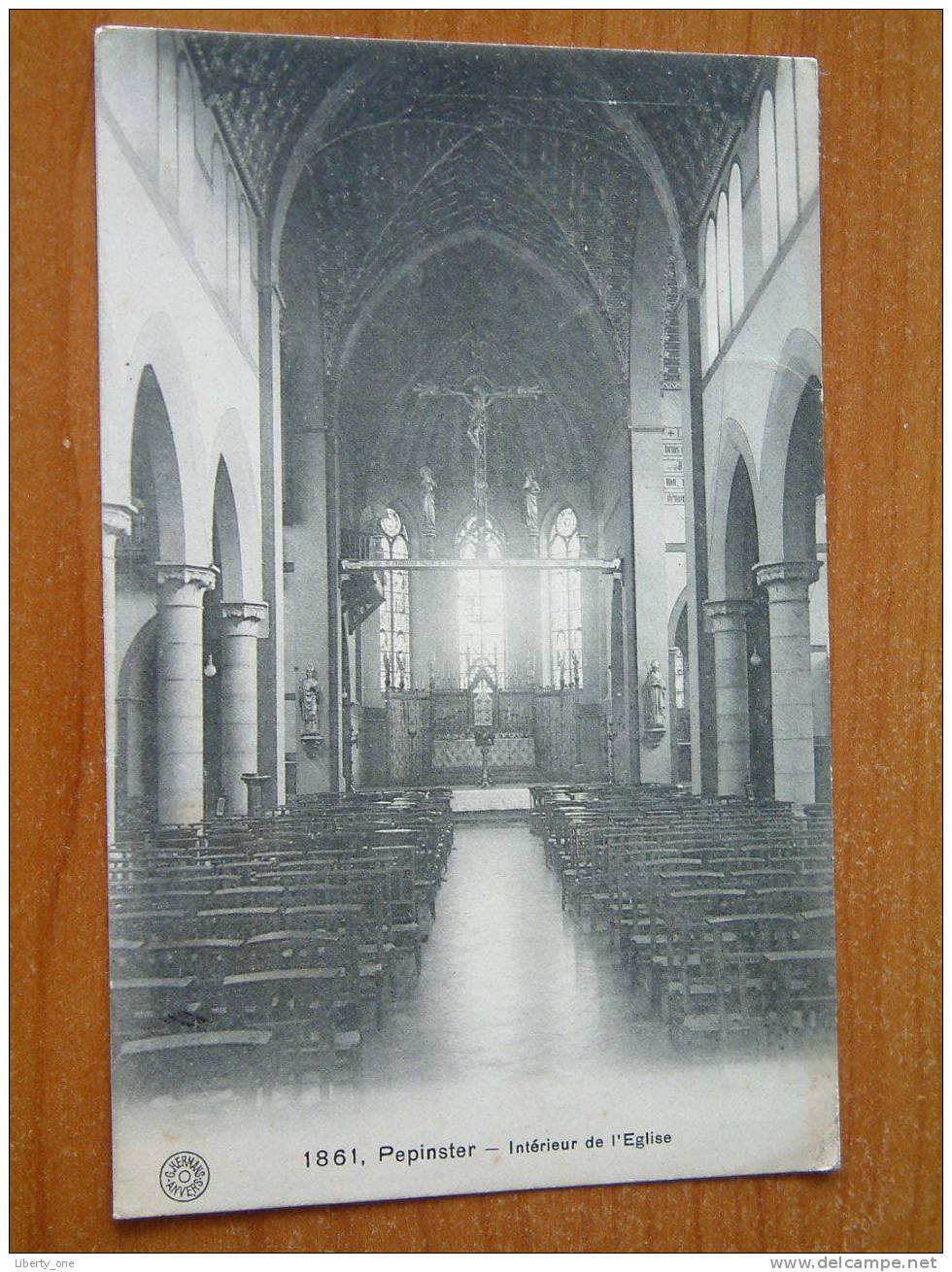Intérieur De L'Eglise / Anno 1919 ( Zie Foto Details ) !! - Pepinster