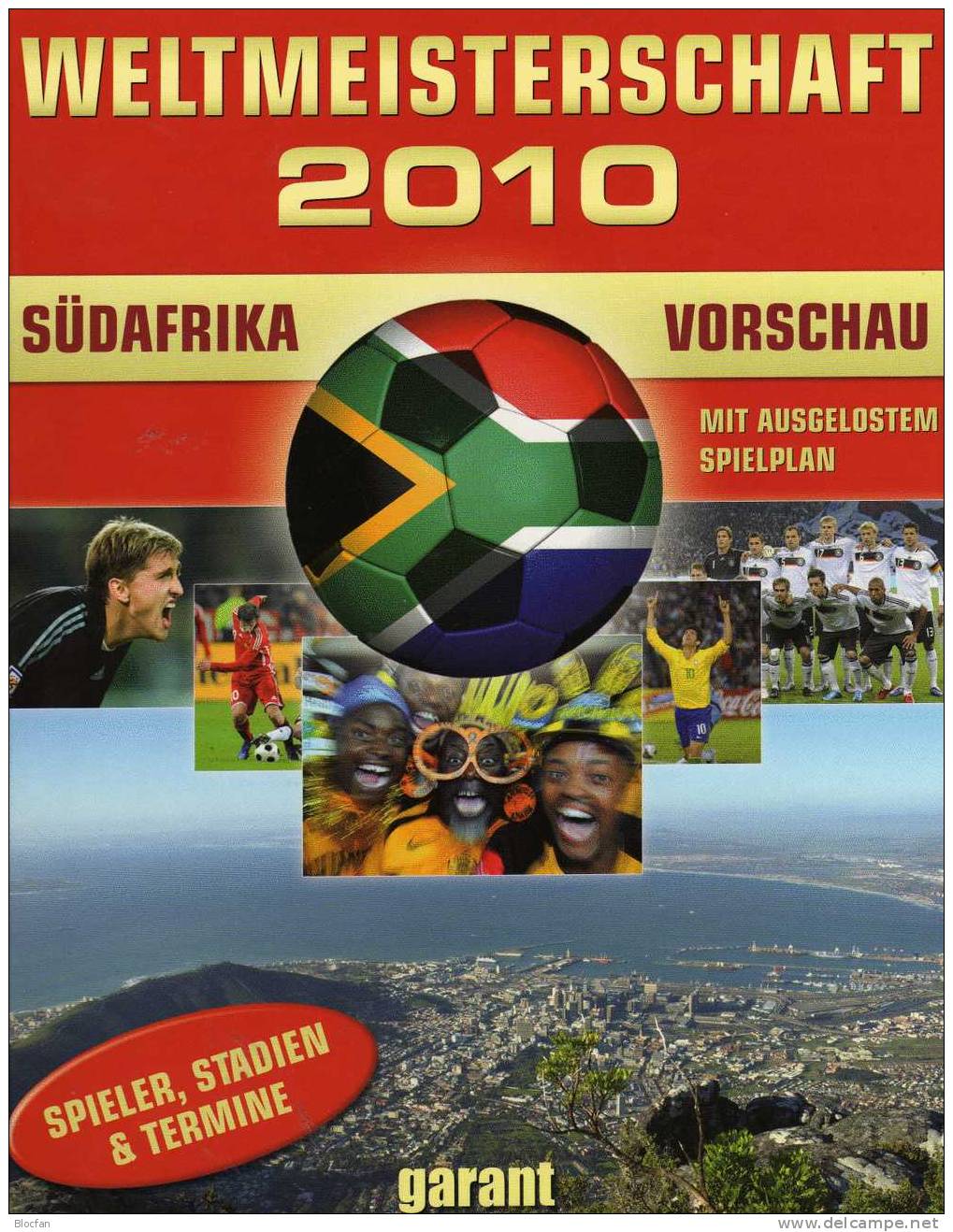 Fussball WM Südafrika Mit 12 Ausgaben ** Oder O 156€ Stadien FIFA Pokal Documentation Germany Bloc Soccer Sheet Of World - Copa Africana De Naciones