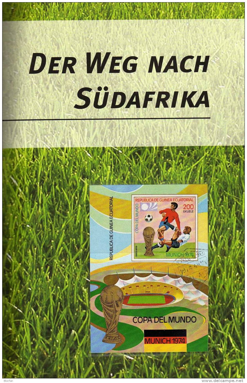 Fussball WM Südafrika Mit 12 Ausgaben ** Oder O 156€ Stadien FIFA Pokal Documentation Germany Bloc Soccer Sheet Of World - Copa Africana De Naciones