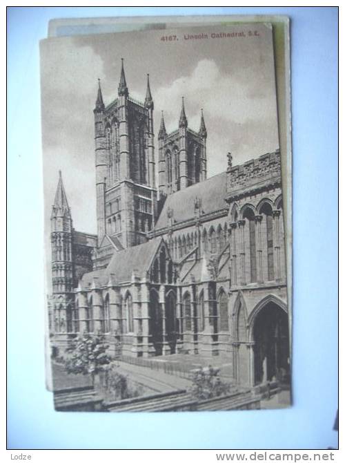 Engeland England Angleterre Lincoln Cathedral - Autres & Non Classés