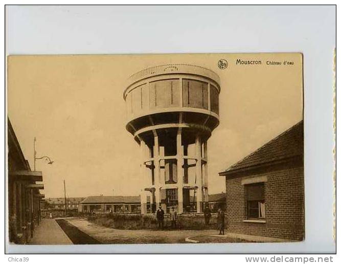 011157  -  MOUSCRON  -  Château D'eau - Moeskroen