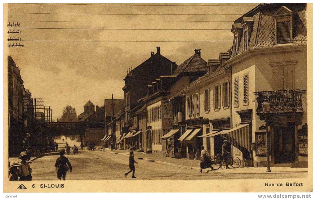 6  -  St Louis  -  Rue De Belfort - Saint Louis