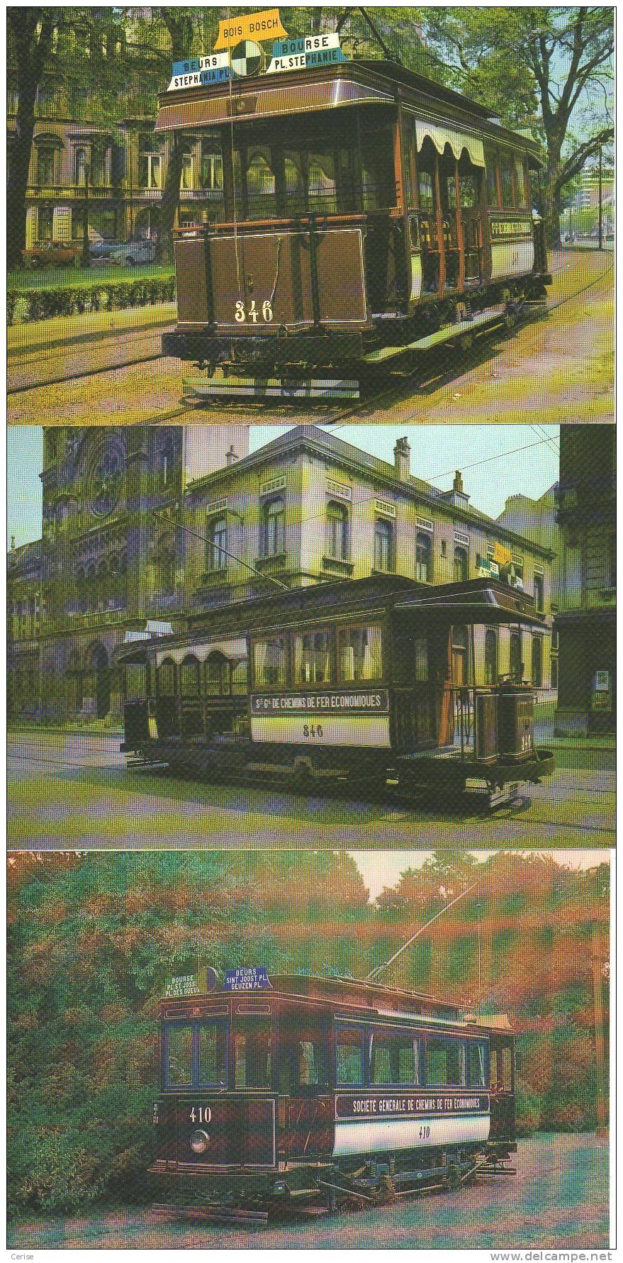 Métro De Bruxelles - Brusselse Metro: Série C 19-27, Tramways D'hier - Metro