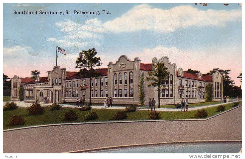St. Petersburg Florida - Southland Seminary 1919 - School - Education - St Petersburg