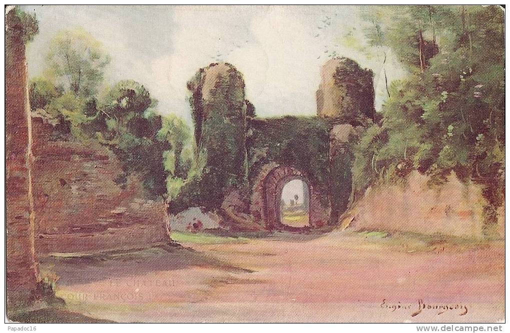 76 - Arques - Le Château. Cour François 1er (Les Sites De France Par Eugène Bourgeois - Normandie) - Bourgeois