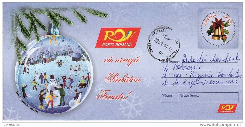 Romania / Postal Stationery / New Year - Anno Nuovo