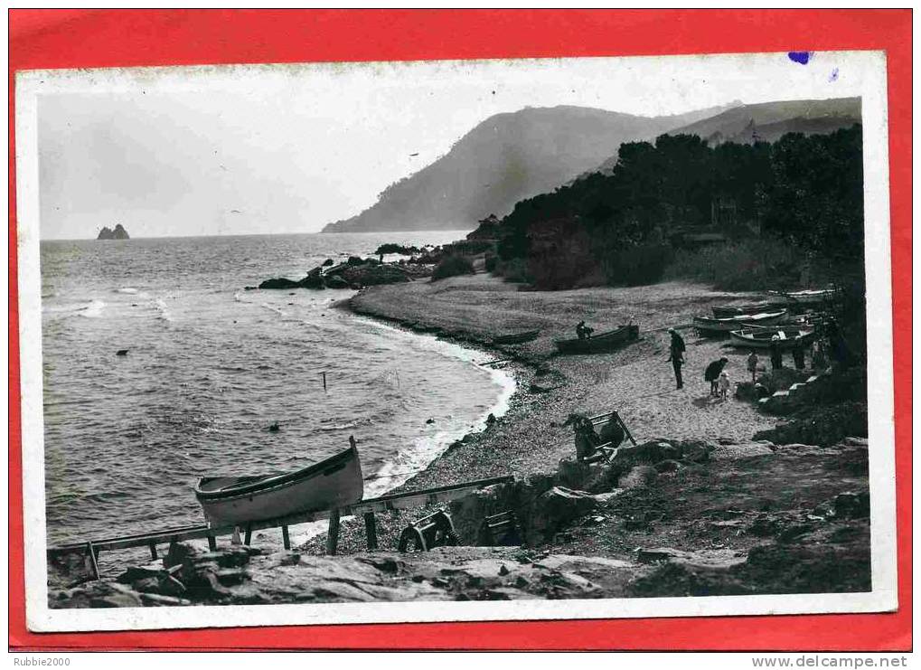 FABREGAS COMMUNE DE LA SEYNE SUR MER 1938 LA PLAGE CARTE EN BON ETAT - La Seyne-sur-Mer