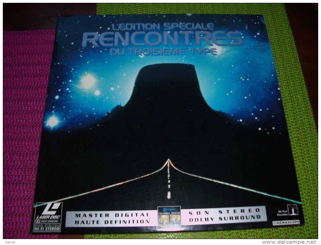 LASERDISC  CDV   °°°   LEDITION SPECIALE RENCONTRES DU TROISIEME TYPE - Autres Formats