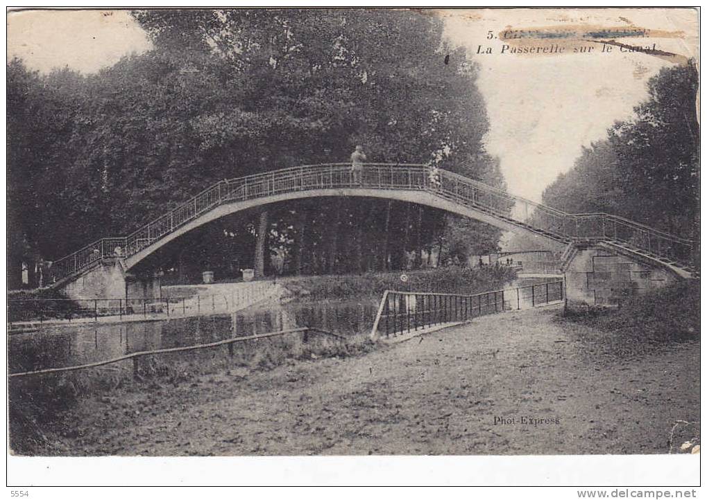 Cpa 51 Marne   Chatillon Sur Marne  Le Canal - Châtillon-sur-Marne