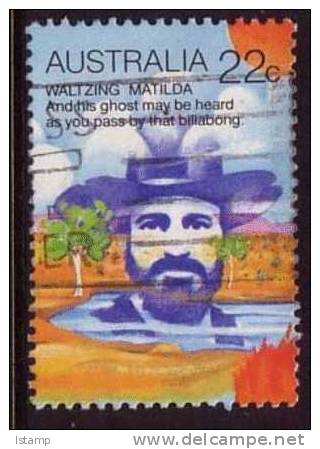 1980 - Australian Folklore Waltzing Matilda 22c SWAGMAN'S GHOST Stamp FU - Used Stamps