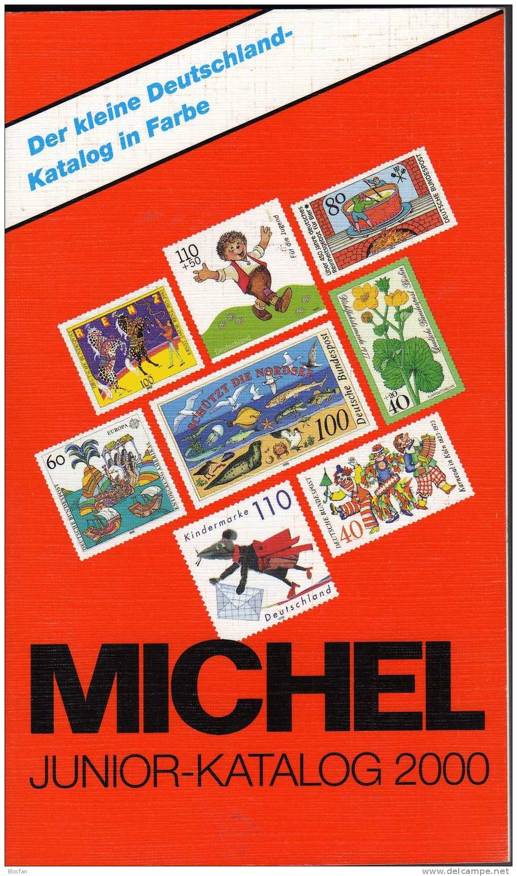 Michel Deutschland Briefmarken Junior Katalog 2000 Antiquarisch 10€ - Other & Unclassified