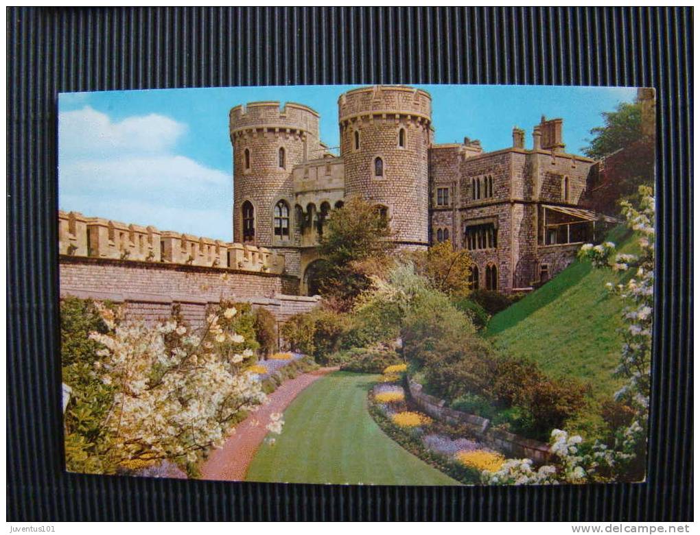 CPSM ANGLETERRE-Norman Gate And Moat Gardens,Windsor Castle - Windsor Castle