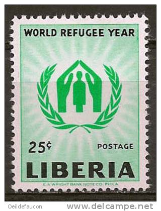 LIBERIA - Yvert -  366** - Cote 1 € - Flüchtlinge