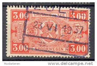 Belgium Chemin De Fer Railway Deluxe Chemin De Fer ZOLTE 1937 Cancel !! - Sonstige & Ohne Zuordnung