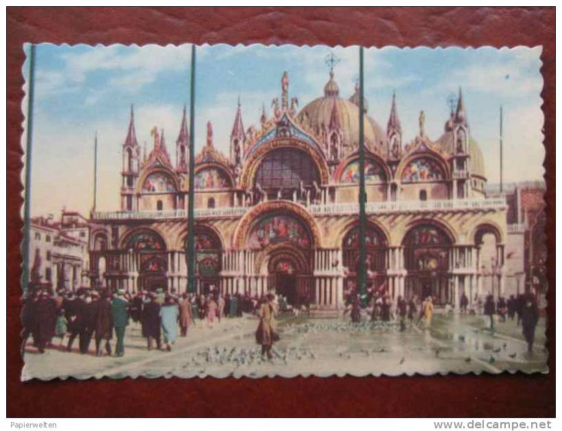 Venezia / Venedig - Piazza E Chiesa Di San Marco - Venezia