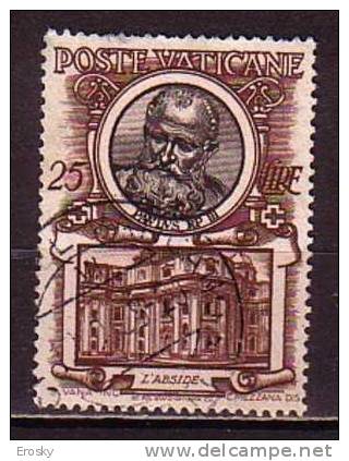 Z1600 - VATICANO SASSONE N°163 - VATICAN Yv N°181 - Used Stamps