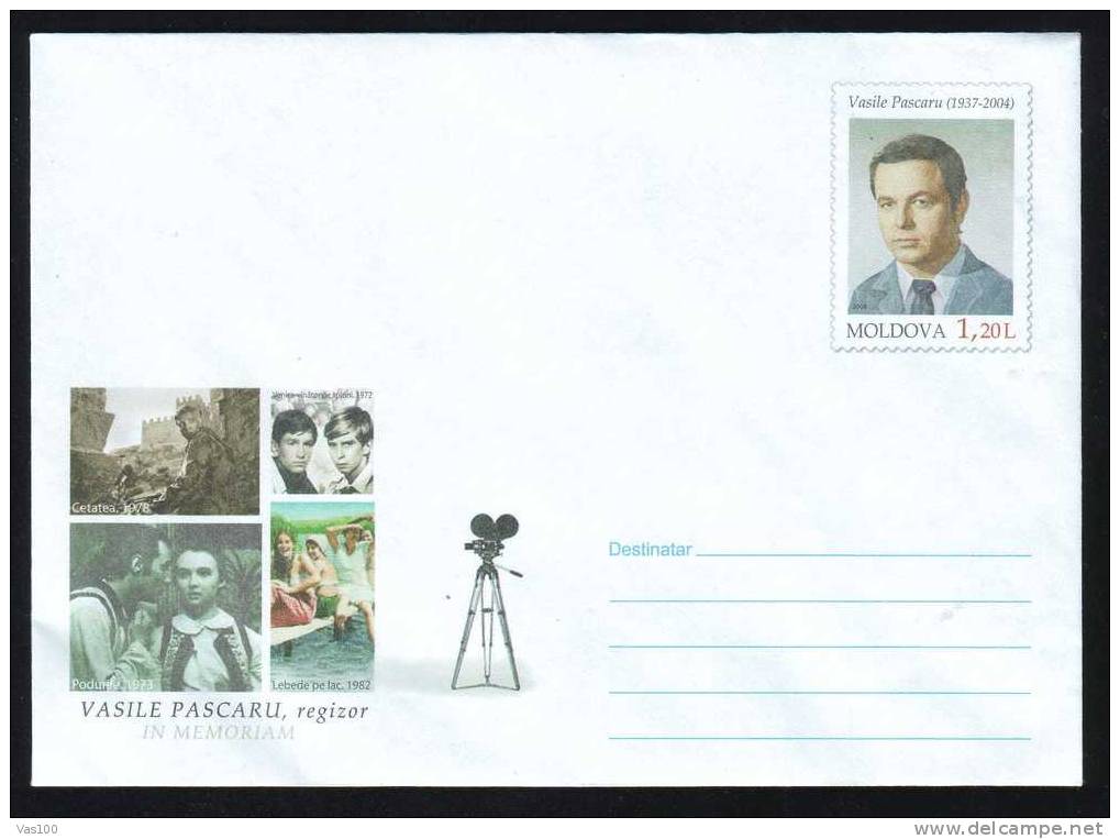 Film Director, Moldova Stationery Cover 2009 - Cinema