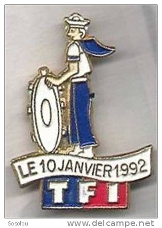 Le 10 Janvier 1992, TF1, Le Marin - EDF GDF